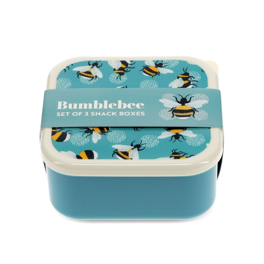 Rex London Snack Boxes (Set Of 3) - Bumblebee (8862070472930)