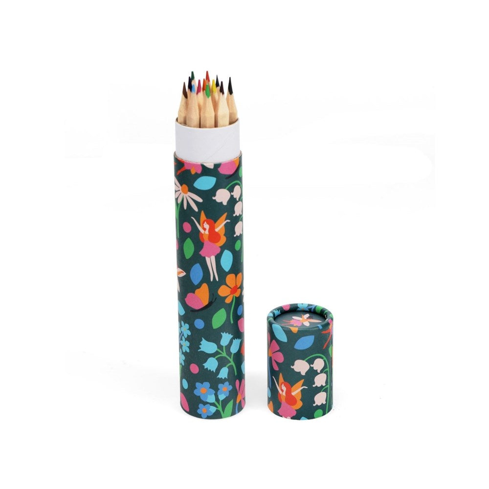 Rex London Long Tube Of Colouring Pencils - Prehistoric Land (8862072078562)