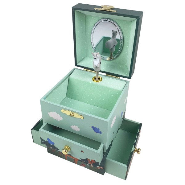 Trousselier Music Box with 3 drawers Rabbit in the Forest (7854792245474)