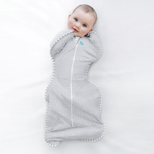 Swaddle Up Bamboo 1.0 TOG - Wave Dot Grey (8238131314914)