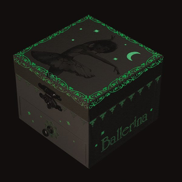 Trousselier Photoluminescent Musical Cube Box Ballerina Leap - Glow in dark (7854792442082)