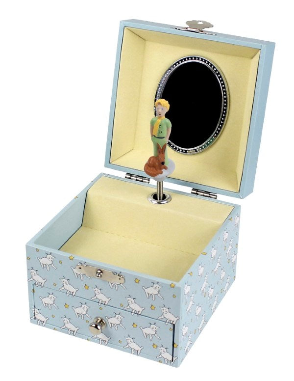 Trousselier Photoluminescent Music Box Little Prince with sheep - Glow in dark (7854793031906)