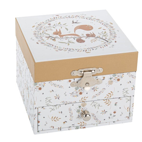 Trousselier Music Box-  Squirrel in Meadow (7854793261282)