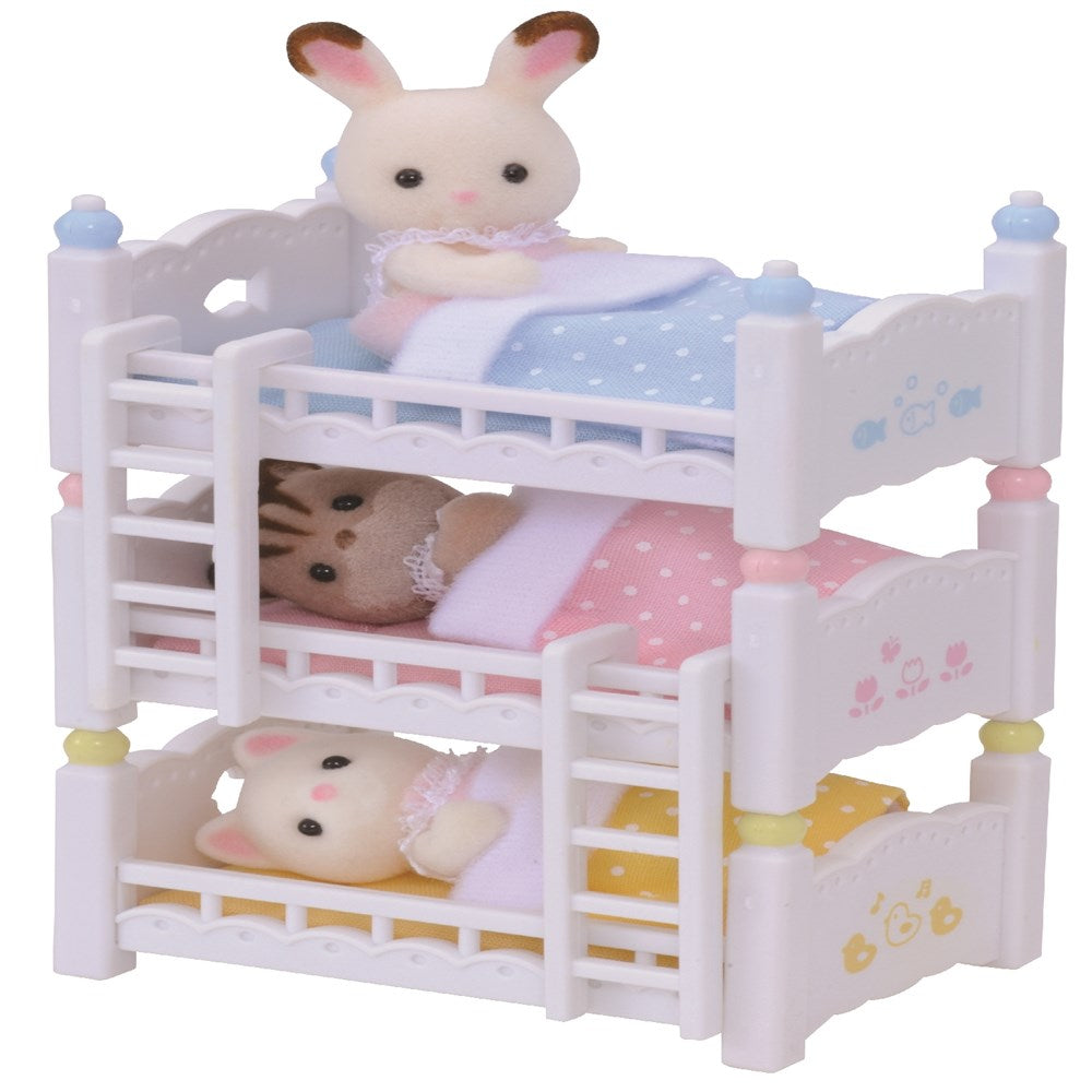 Sylvanian Families 4448 Triple Bunk Beds (8262272319714)