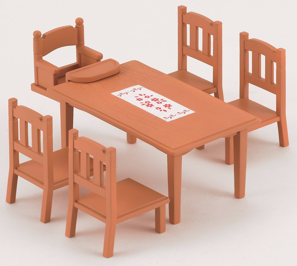 Sylvanian Families 4506 Family Table and Chairs (8262272483554)