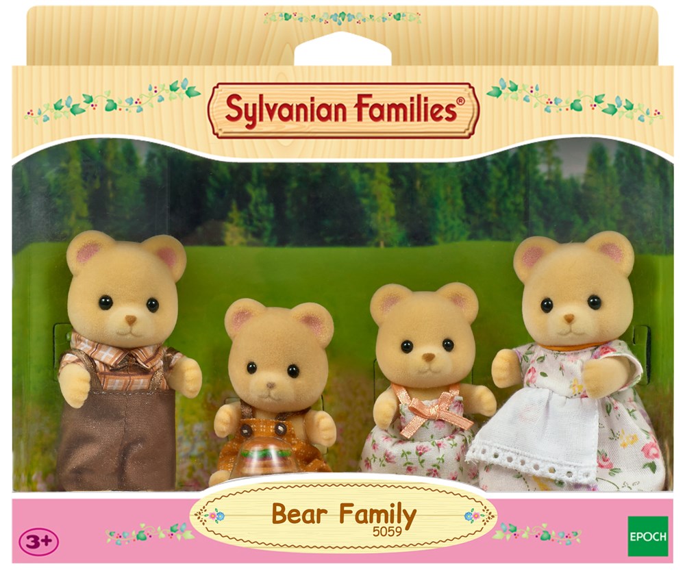 Sylvanian Families 5059 Bear Family (8262272680162)