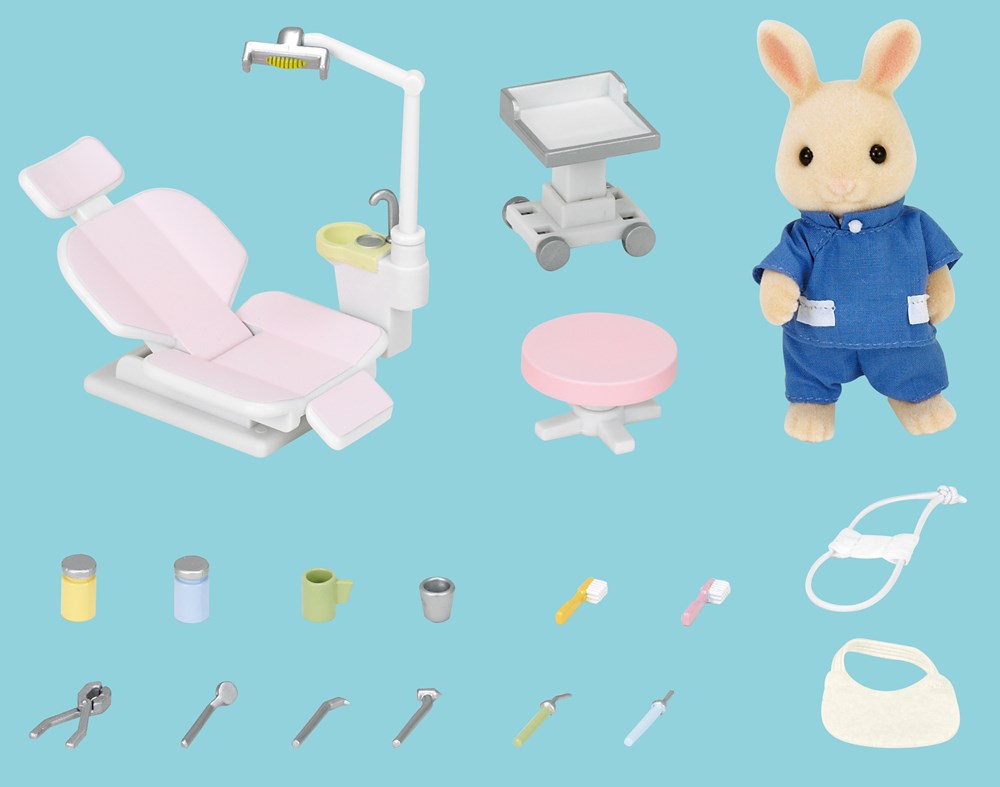 Sylvanian Families 5095 Dentist Set (8262272712930)