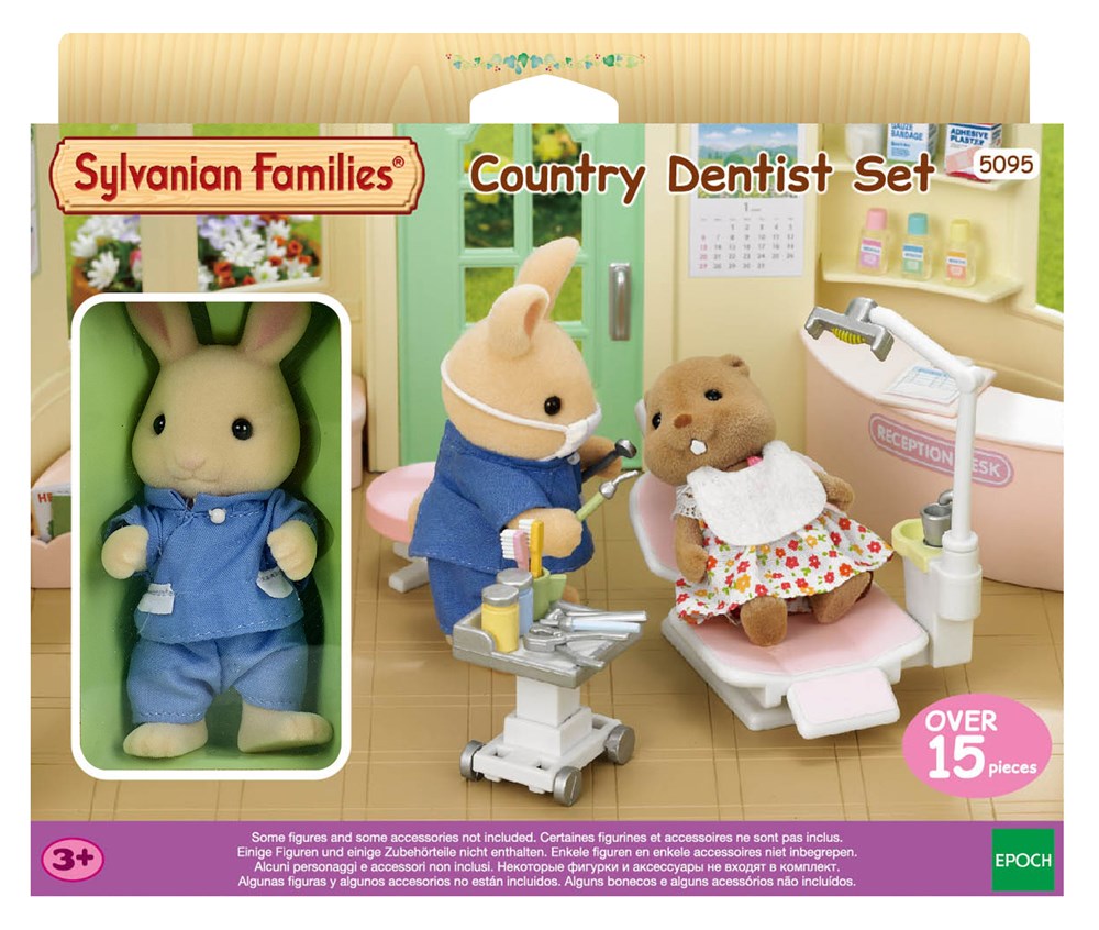 Sylvanian Families 5095 Dentist Set (8262272712930)