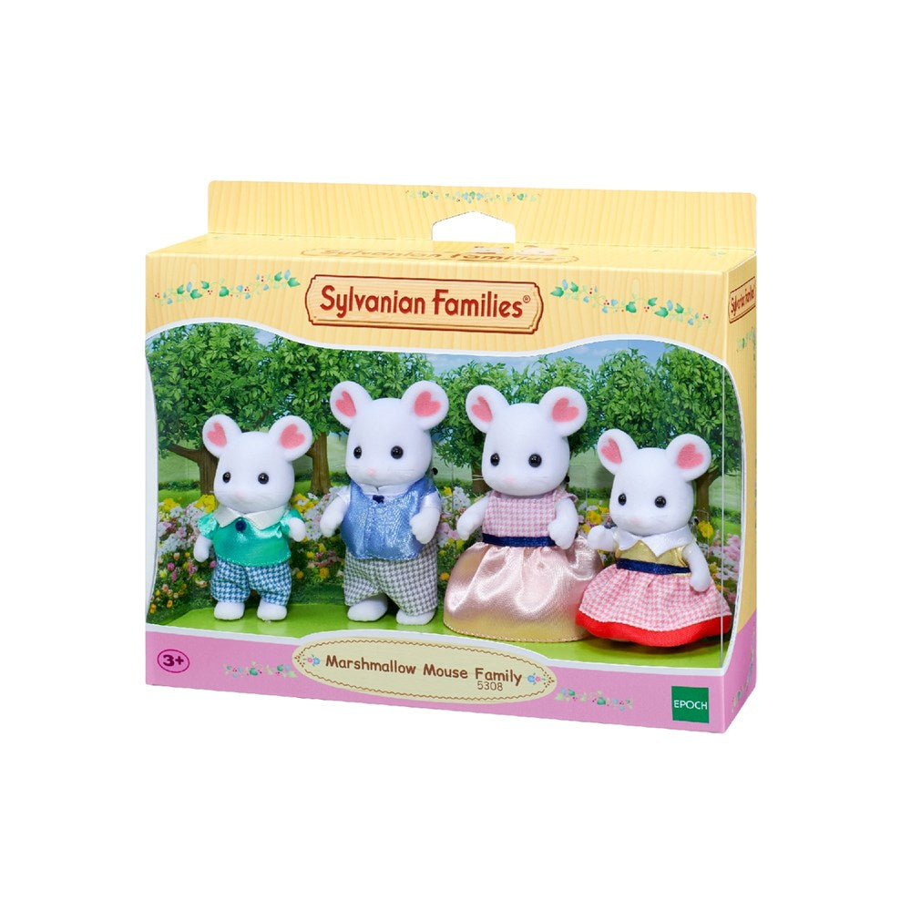 Sylvanian Families 5308 Marshmallow Mouse Family (8262273138914)