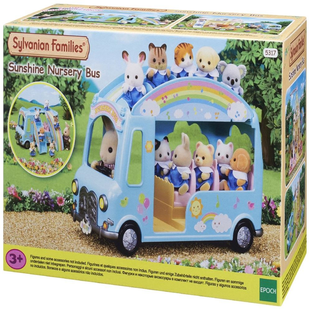 Sylvanian Families 5317 Baby Sunshine Nursery Bus (8262273269986)