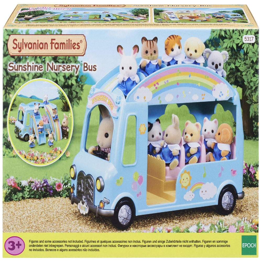 Sylvanian Families 5317 Baby Sunshine Nursery Bus (8262273269986)