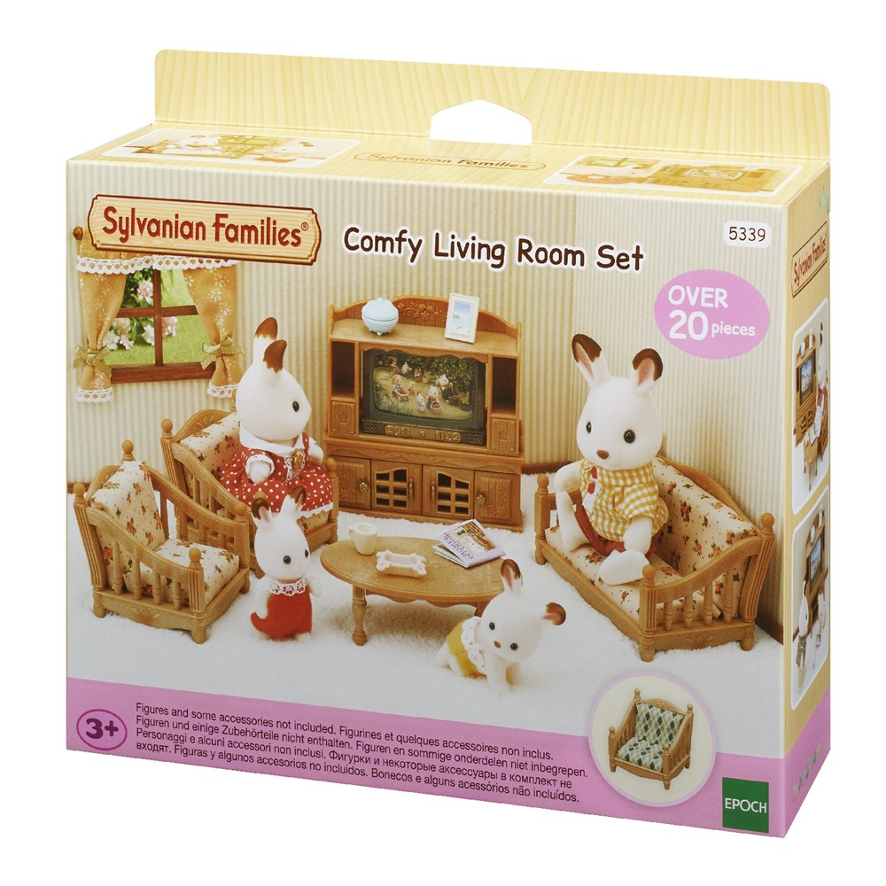 Sylvanian Families 5339 Comfy Living Room Set (8262273433826)