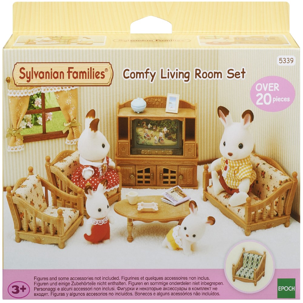 Sylvanian Families 5339 Comfy Living Room Set (8262273433826)