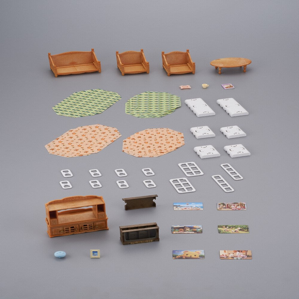 Sylvanian Families 5339 Comfy Living Room Set (8262273433826)