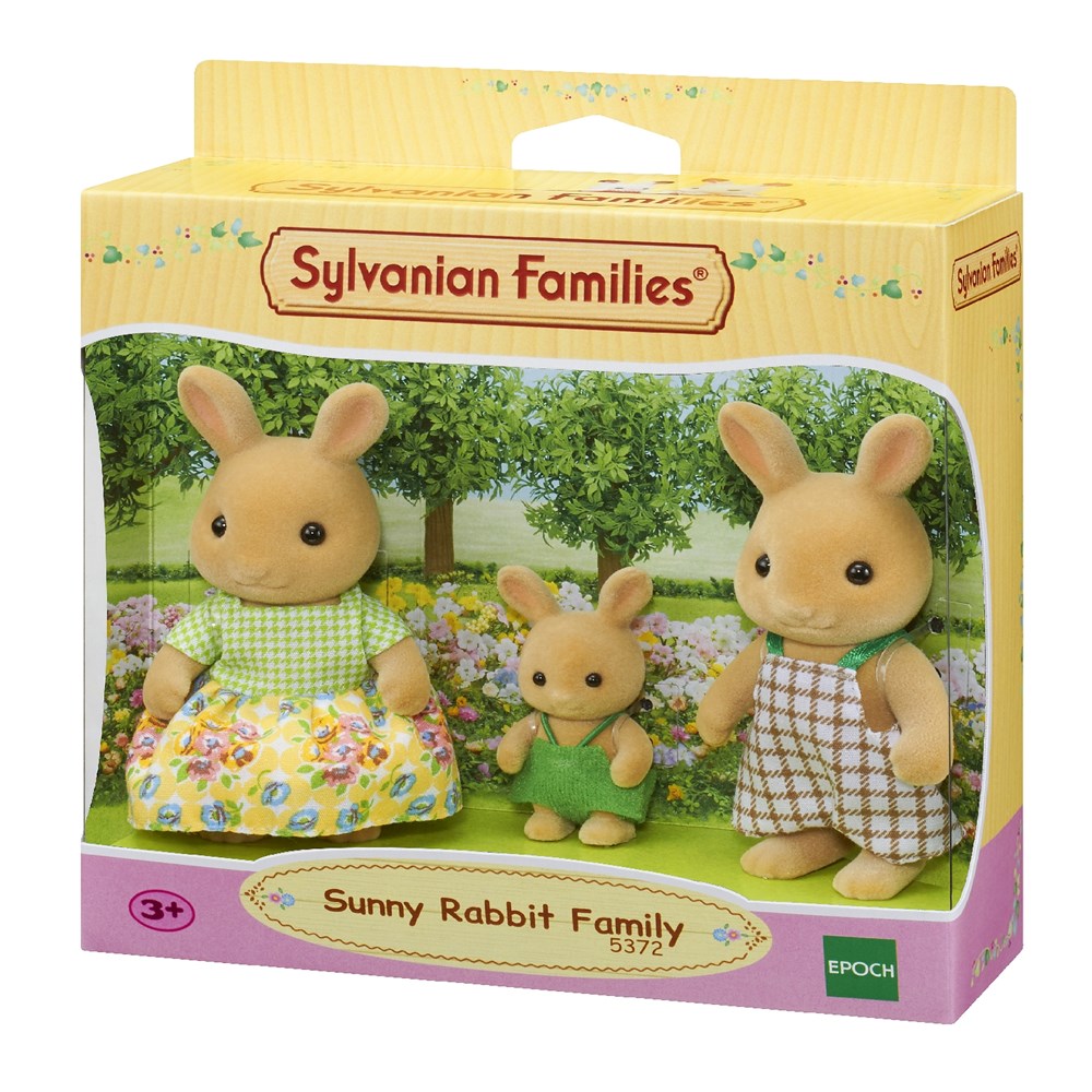 Sylvanian Families 5372 Sunny Rabbit Family 3 figures (8262273630434)
