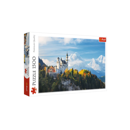 Trefl 1500 Piece Puzzle Bavarian Alps (8291976675554)