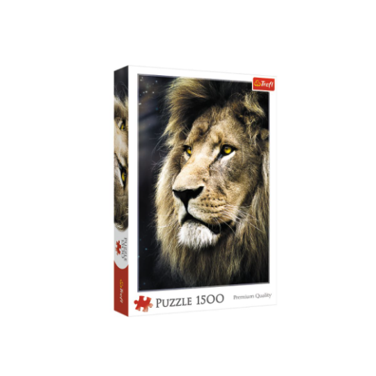 Trefl 1500 Piece Puzzle Lions portrait (8291976839394)