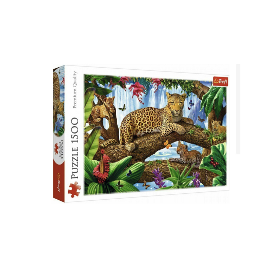 Trefl 1500 Piece Puzzle Resting among the trees (8291977134306)