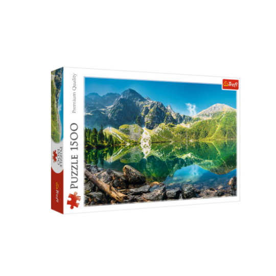 Trefl 1500 Piece Puzzle Morskie Oko lake Tatras Poland (8291977396450)