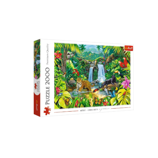 Trefl 1500 Piece Puzzle Tropical Forest (8291977658594)