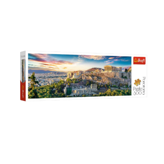 Trefl 500 Piece Panorama PuzzleAcropolis Athens (8291978543330)