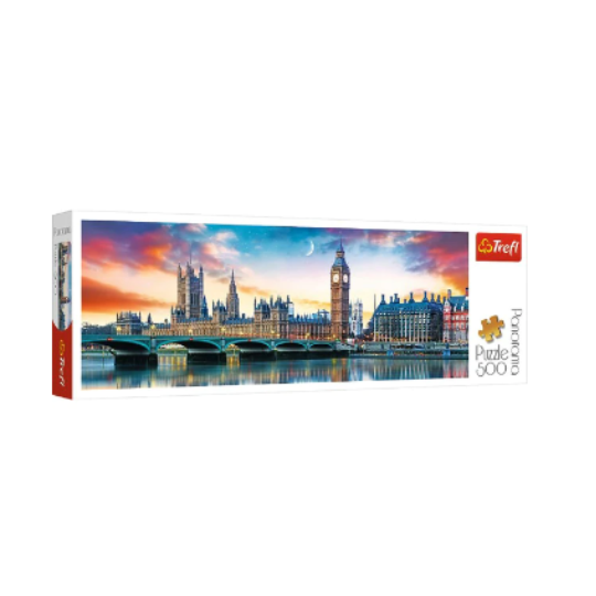 Trefl 500 Piece Panorama PuzzleBig Ben and Palace of Westminster London (8291978707170)