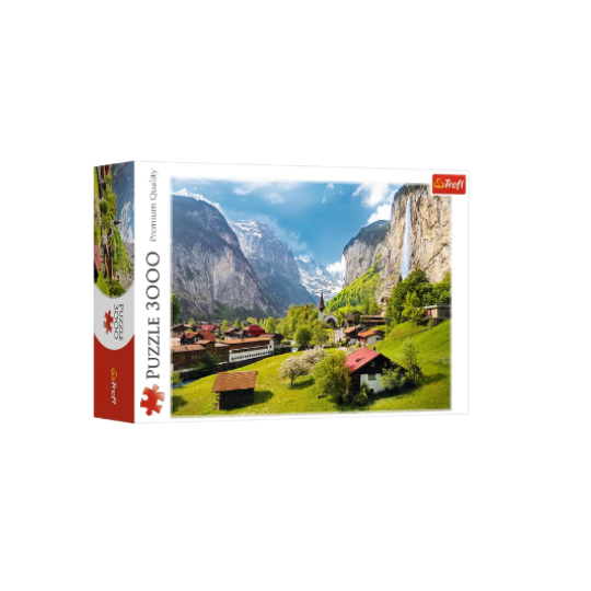 Trefl 3000 Piece Puzzle Lauterbrunnen Switzerland (8291978936546)