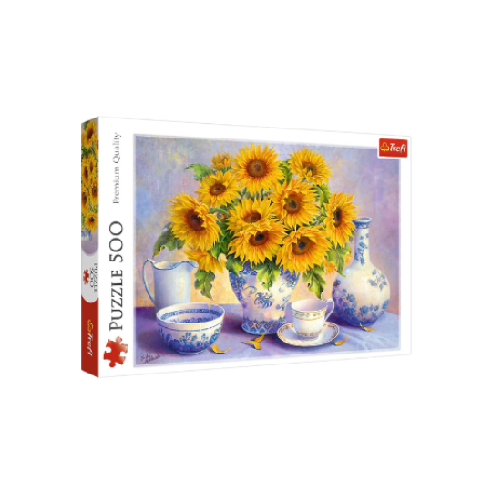 Trefl 500 Piece Puzzle Sunflowers (8291979526370)