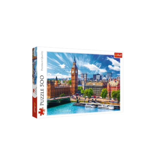 Trefl 500 Piece Puzzle Sunny day in London (8291979657442)