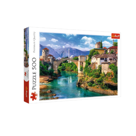 Trefl 500 Piece Puzzle Old Bridge in Mostar Bosnia and Herzegovina (8291979690210)