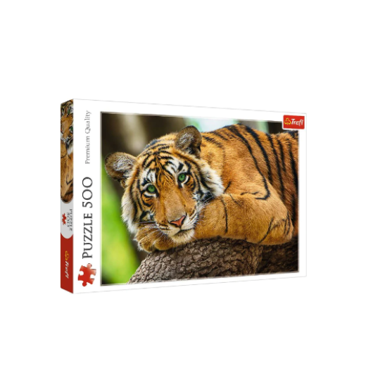 Trefl 500 Piece Puzzle Tiger Portrait (8291979952354)