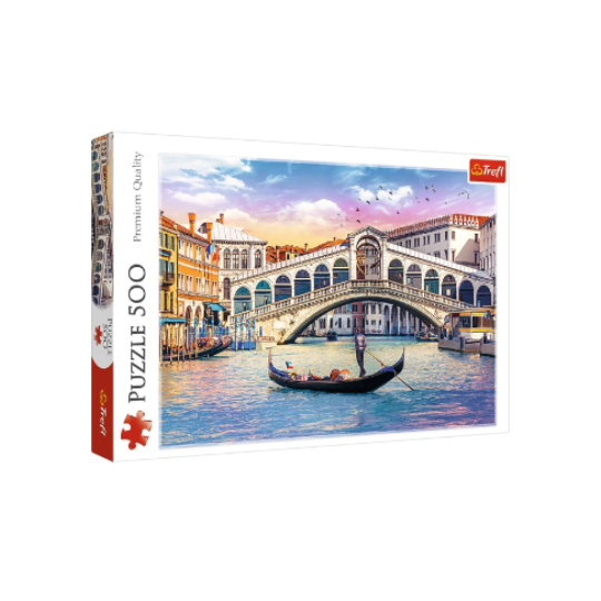 Trefl 500 Piece Puzzle Rialto Bridge Venice (8291980017890)