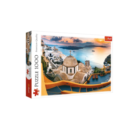 Trefl 1000 Piece Puzzle Fairytale Santorini (8291974414562)