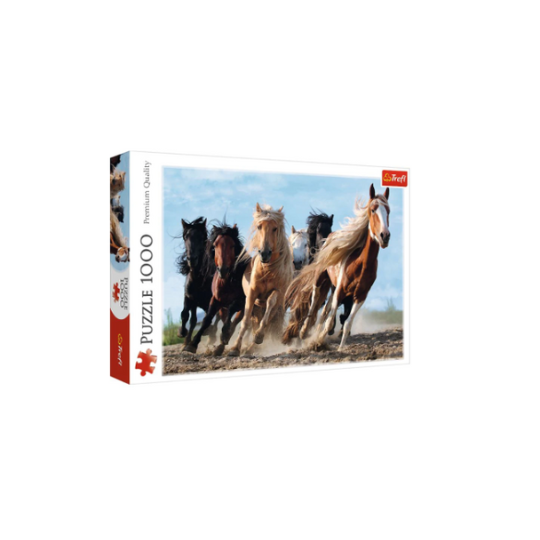 Trefl 1000 Piece Puzzle Galloping horses (8291974447330)
