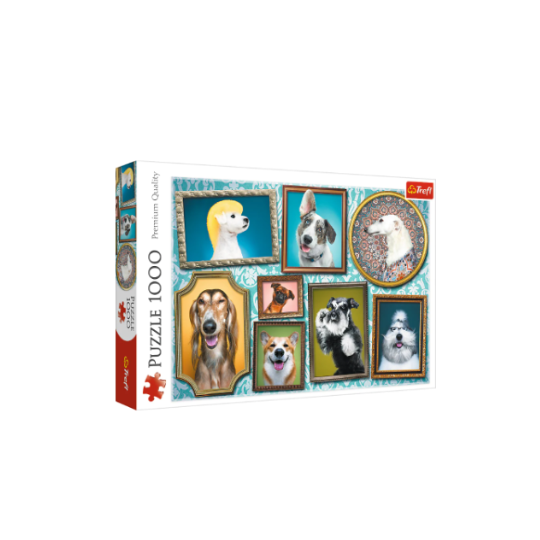 Trefl 1000 Piece Puzzle Doggies Gallery (8291975725282)