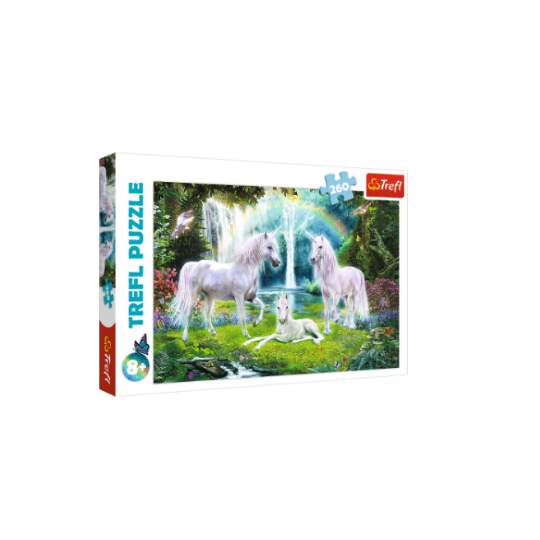 Trefl 260 Piece Puzzle Unicorns (8291976118498)