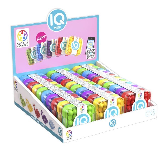 Smart Games IQ Mini Puzzle - 1pc (Assorted Colours) (7897601507554)