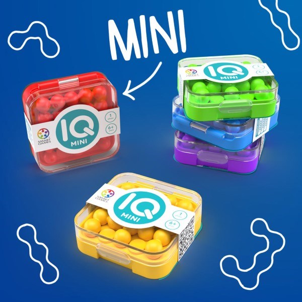 Smart Games IQ Mini Puzzle - 1pc (Assorted Colours) (7897601507554)