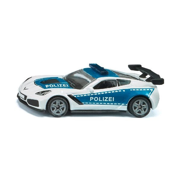 SIKU 1525 Chevrolet Corvette ZR1 - Polizei (7645431857378)