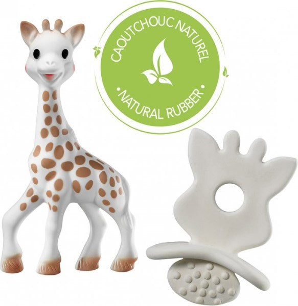 Sophie La Girafe 616624 Sophie La Girafe Chew and Chewing Rubber Pack - So'Pure Collection (7738946781410)