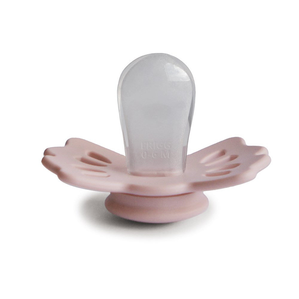 FRIGG Symmetrical Lucky Silicone Pacifier (Blush) Size 1 (8030183358690)