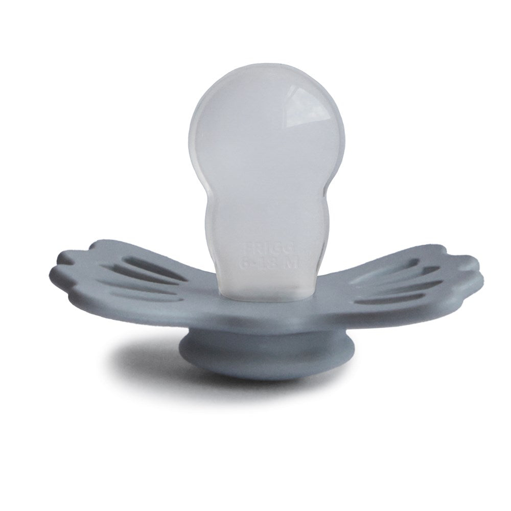 FRIGG Symmetrical Lucky Silicone Pacifier (Great Grey) Size 2 (8030183882978)