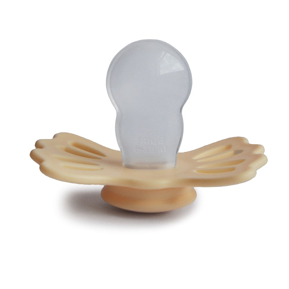 FRIGG Symmetrical Lucky Silicone Pacifier (Pale Daffodil) Size 2 (8030184308962)