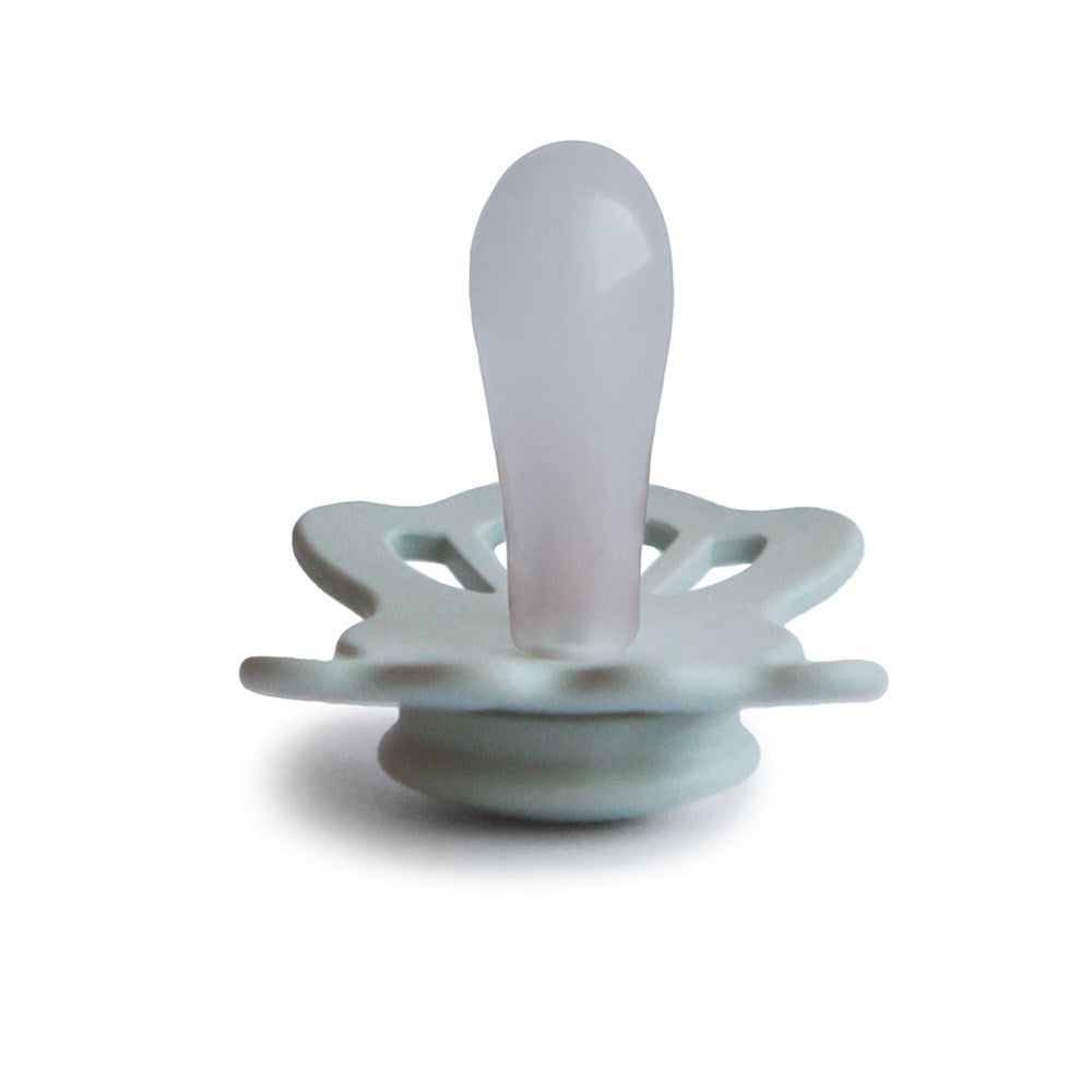 FRIGG Symmetrical Lucky Silicone Pacifier (Sage) Size 1 (8030184603874)