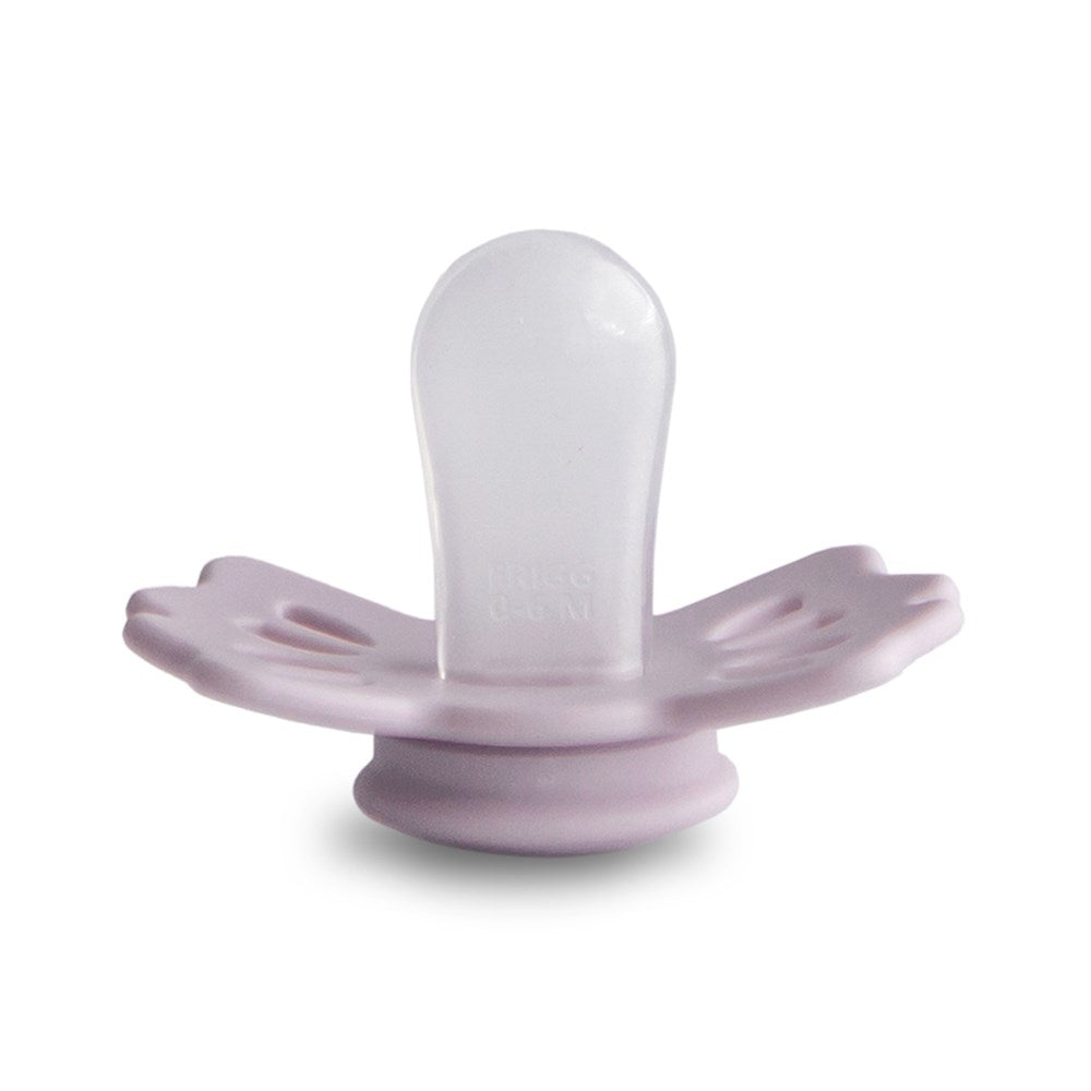FRIGG Symmetrical Lucky Silicone Pacifier (Soft Lilac) Size 1 (8030184898786)