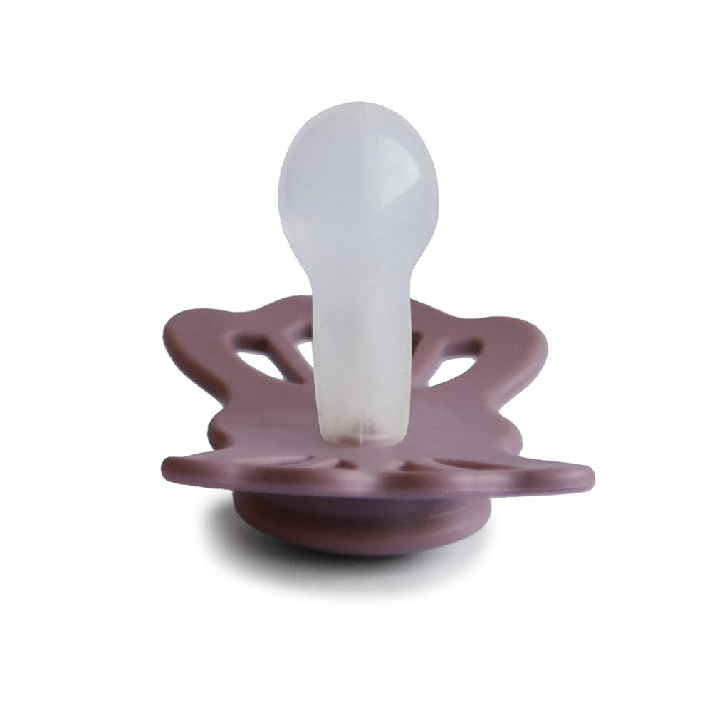 FRIGG Symmetrical Lucky Silicone Pacifier (Twilight Mauve) Size 2 (8030185062626)