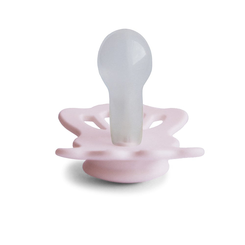 FRIGG Symmetrical Lucky Silicone Pacifier (White Lilac) Size 2 (8030185160930)