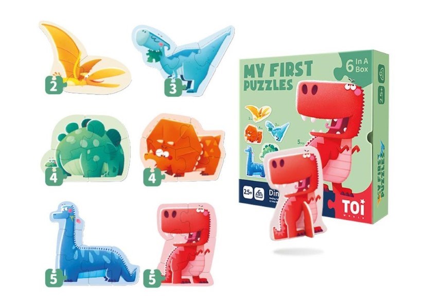 Toi World My First Puzzles-Dinosaur 2+ (7897601999074)