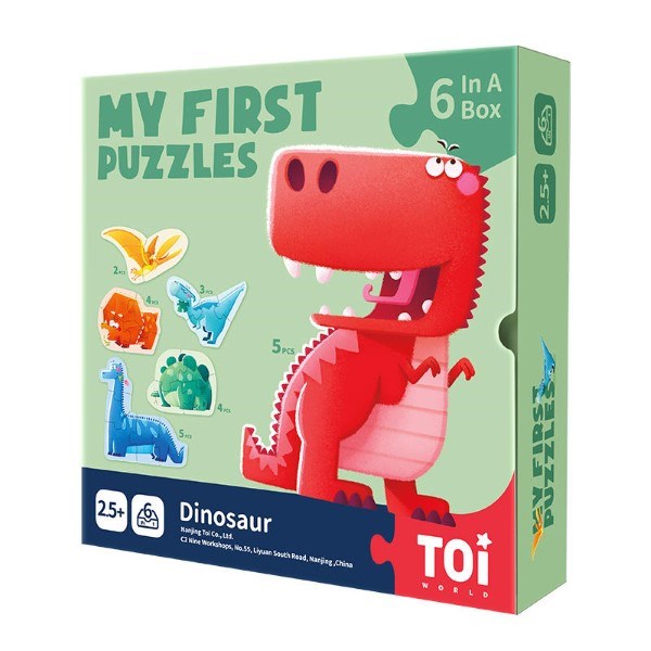 Toi World My First Puzzles-Dinosaur 2+ (7897601999074)