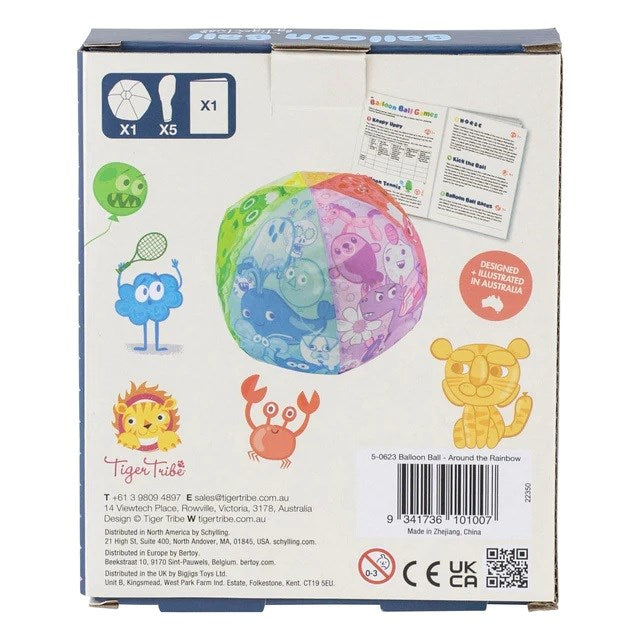 Tiger Tribe Balloon Ball - Around The Rainbow (8239130411234)